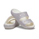 Chinelo Crocs Classic Glitter Sandal V2 K Mystic Glitter - Slide - Infantil - Foto 5