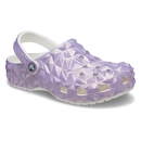 Sandália Crocs Classic Iridescent Geo Clog - Feminino - Foto 2