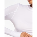 Blusa Cropped Body For Sure Manga Longa U.V - Feminina - Foto 4