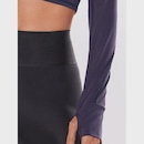 Blusa Cropped Body For Sure Manga Longa U.V - Feminina - Foto 5