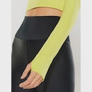 Blusa Cropped Body For Sure Manga Longa U.V - Feminina - Foto 4