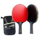 Kit Tênis de Mesa Gold Sports Boli 6.0 Series - 2 Raquetes 6 Star Profissional + 1 Mesh Bag - Foto 2
