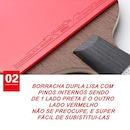 Kit Tênis de Mesa Huieson Carbon - 2 Raquetes 6 Star + Bolsa + 3 Bolas Gold Sports 3 Star - Foto 4