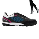 Chuteira Society Umbro X-Comfort + Meião - Adulto - Foto 1