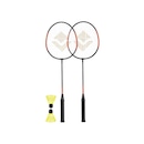 Kit Badminton Vollo Completo com 2 Raquetes e 2 Petecas - Foto 1