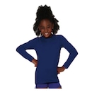 Camiseta Infantil Pro Uv Line Azul Marinho - Foto 1