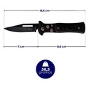 Canivete Automático Taue Trava Militar Saque Rápido - Foto 7