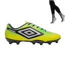 Chuteira de Campo Umbro Cannon + Meião - Adulto - Foto 1