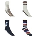 Kit Meias Ferracini Cano Alto Sport - 4 Pares - Adulto - Foto 2