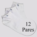 Kit Meias Lupo Walk Cano Curto - 12 Pares - Adulto - Foto 1