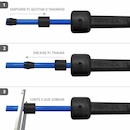 Kit com 4 Corda de Pular Muvin Basics em Pvc Tamanho Ajustável - Saltos Velocidade Exercícios Treino - Foto 2