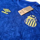 Camisa do Santos 2024 Umbro Treino - Masculina - Foto 2