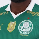 Camisa do Palmeiras I 2024 Puma Patch Campeão Brasileiro - Masculina - Foto 5