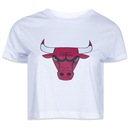 Camiseta New Era Cropped Chicago Bulls - Feminina - Foto 1