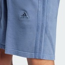 Shorts adidas Moletinho All Szn Três Listras Garment-Wash - Masculino - Foto 6