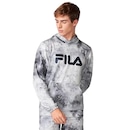 Casaco Fila Letter Sky - Juvenil - Foto 1
