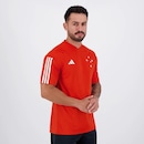 Camisa do Cruzeiro 2024 adidas Treino Comissão - Masculina - Foto 2