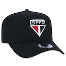 Boné Aba Curva New Era 9Forty A-Frame São Paulo Futebol Snapback - Adulto - Foto 3