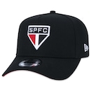 Boné Aba Curva New Era 9Forty A-Frame São Paulo Futebol Snapback - Adulto - Foto 1