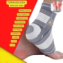 Tornozeleira Gold Sports com Bandagem Ajustável Confort Plus - Foto 3