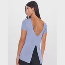 Camiseta Bodyforsure Decote Essentials - Feminina - Foto 2