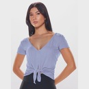 Camiseta Bodyforsure Decote Essentials - Feminina - Foto 7