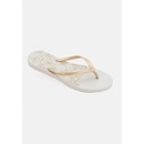 Chinelo Tropical Brasil Estampado Slim Gold Glitter - Feminino - Foto 1