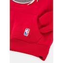 Blusão De Moletom Com Capuz NBA Fechado - Infantil - Foto 4