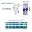 Joelheira Elástica Gold Sports de Compressão com Suporte Lateral e Rótula - Foto 6