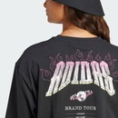 Camiseta adidas Band Aop Os Tee - Feminina - Foto 8