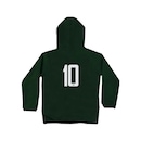 Jaqueta Corta Vento com Capuz WSS Brasil Jogador 10 - Infantil - Foto 2