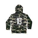 Jaqueta Corta Vento com Capuz WSS Brasil Jogador 10 - Infantil - Foto 2