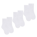 Kit de Meias Sapatilha Selene Lisa com 6 Pares - Infantil - Foto 3