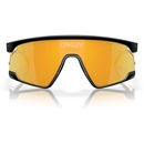 Óculos de Sol Oakley Bxtr Metal Matte Black Prizm 24K - Foto 4