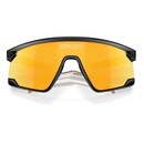 Óculos de Sol Oakley Bxtr Metal Matte Black Prizm 24K - Foto 6
