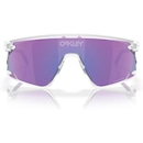 Óculos de Sol Oakley Bxtr Metal Matte Clear Prizm Violet - Foto 4