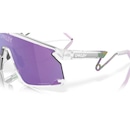 Óculos de Sol Oakley Bxtr Metal Matte Clear Prizm Violet - Foto 7