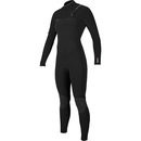 Long John O''''Neill Womens Hyperfreak 3/2Mm Chest Zip Full Black - Feminino - Foto 1