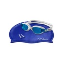 Kit para Natação Poker: Óculos + Touca +Protetor Ouvido Navagio - Adulto - Foto 1