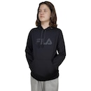 Casaco Moletom Fila Basic com Capuz - Infantil - Foto 1