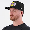 Boné Aba Reta New Era Nba Los Angeles Lakers - Fechado - Adulto - Foto 5