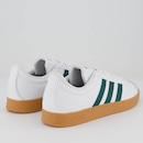 Tênis adidas Vl Court Base Branco E Verde - Foto 3