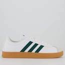 Tênis adidas Vl Court Base Branco E Verde - Foto 1