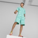 Shorts Puma Estampados X Bob Esponja Terry - Masculino - Foto 2