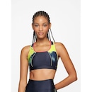 Top Fitness com Bojo Bodyforsure Nadador Estampado Sunshine - Feminino - Foto 1