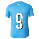Camisa Masculina Umbro Grêmio Iii 2022 Azul Celeste Numero 9 - Foto 2