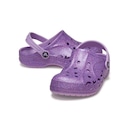 Sandália Crocs Baya Glitter Clog K Orchid - Infantil - Foto 4