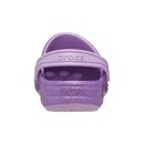 Sandália Crocs Baya Glitter Clog K Orchid - Infantil - Foto 7