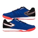 Kit Chuteira Futsal Topper Dominator Club V + Meião - Adulto - Foto 2