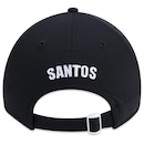 Boné Aba Curva New Era 9Twenty Santos Futebol - Strapback - Adulto - Foto 6